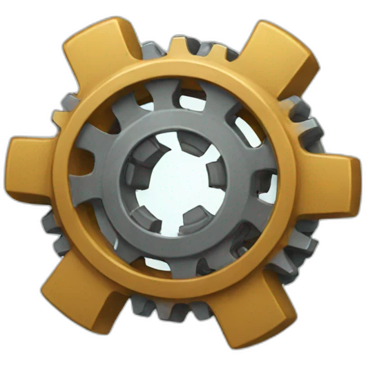 broken gear emoji
