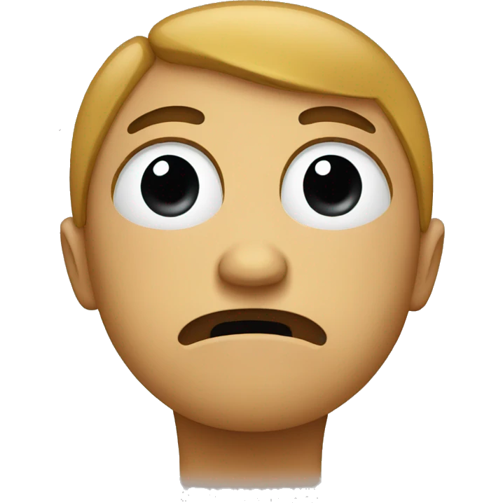 Emojie triste emoji