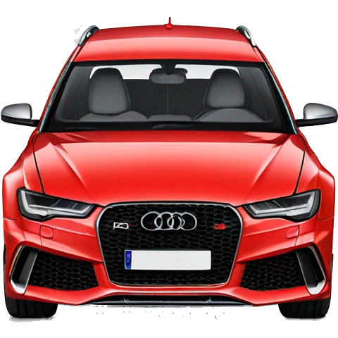 audi rs6 emoji