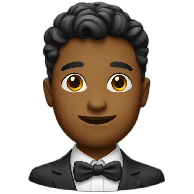 little gentleman emoji