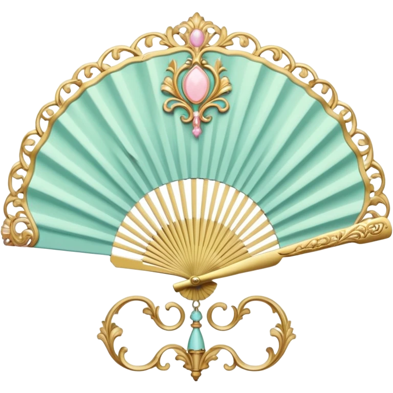 rococo fan emoji