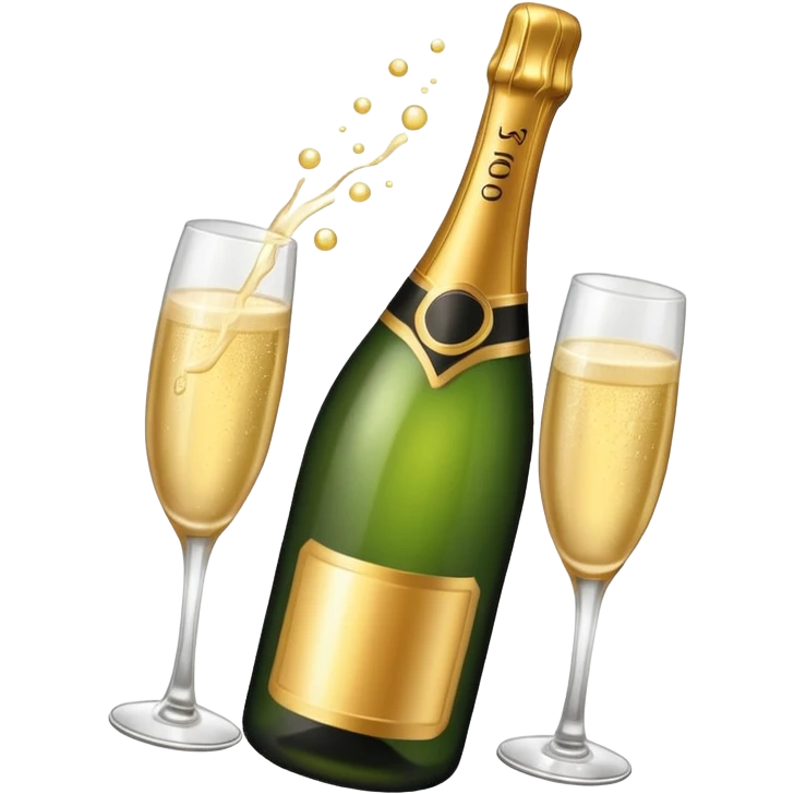 champagne emoji