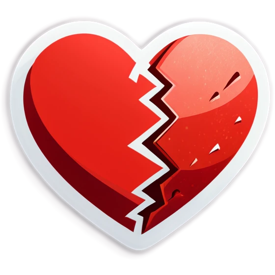 Heartbreak  emoji