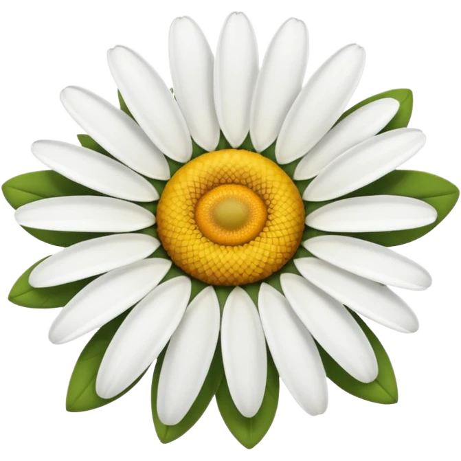 Daisy flower emoji