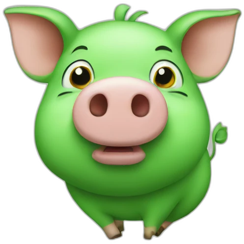 green pig emoji