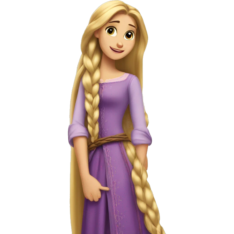 Rapunzel emoji