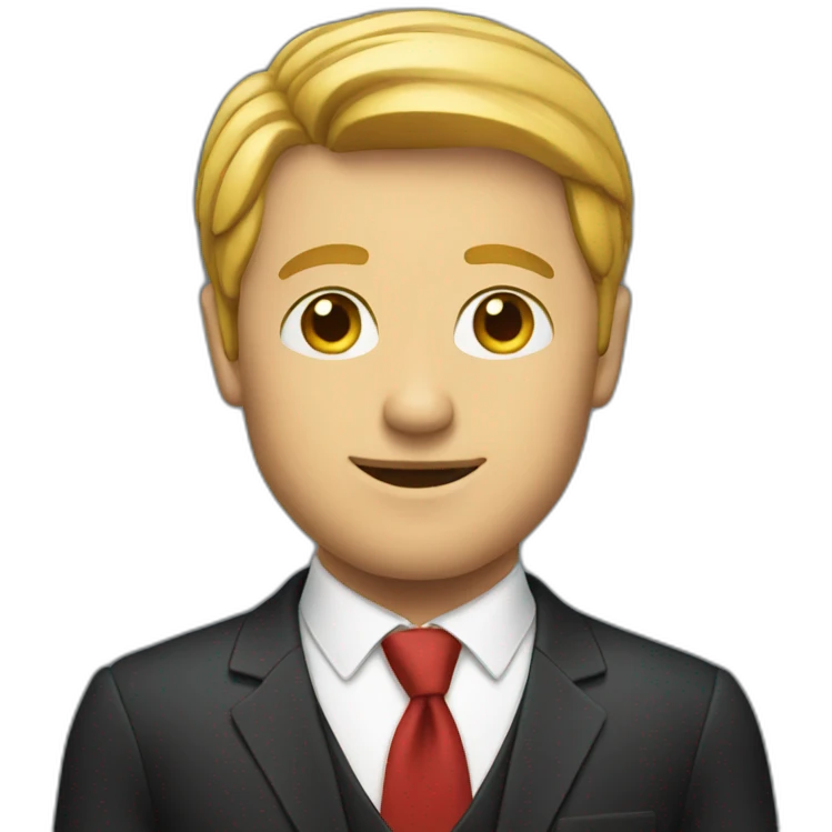 man in suit emoji