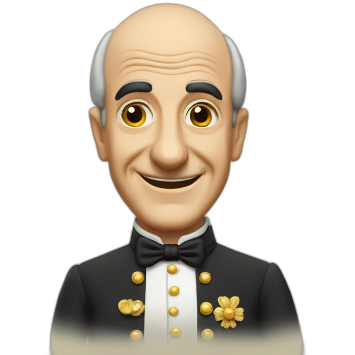 Louis De Funès emoji
