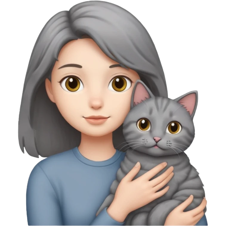 person with cat  emoji