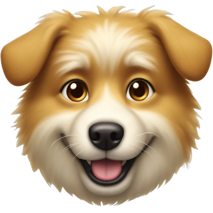 fluffy derpy doge emoji