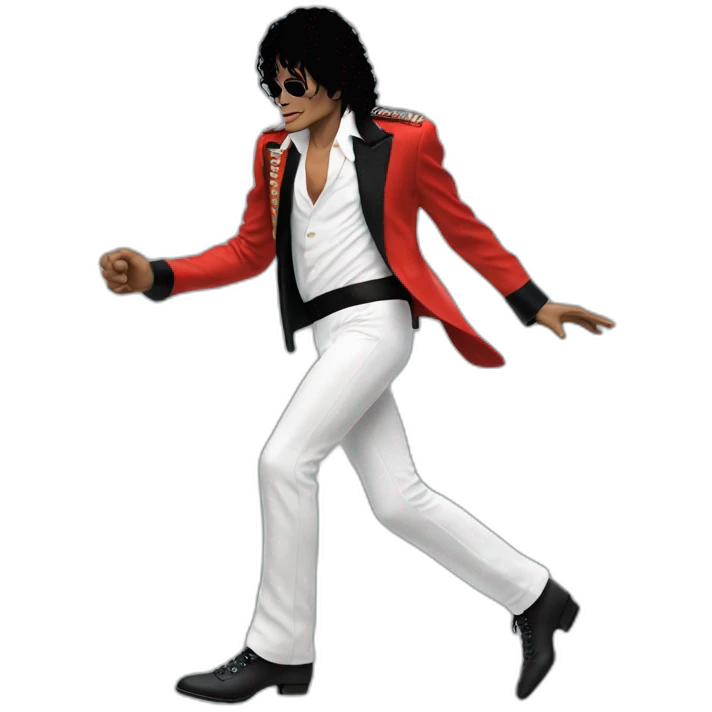 Michael jackson moonwalk  emoji