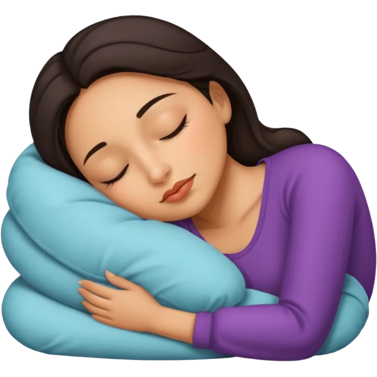 Latina baddie sleeping emoji