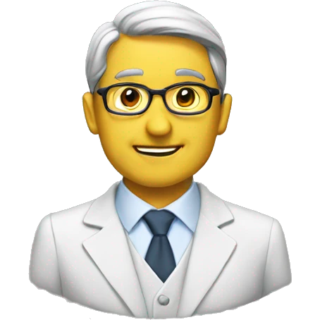 Two finance advisor emoji