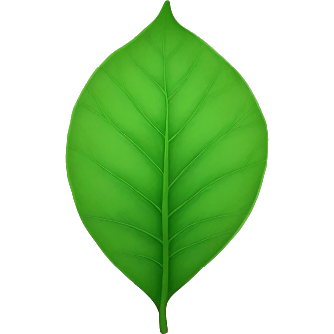 5 leafed green leaf emoji