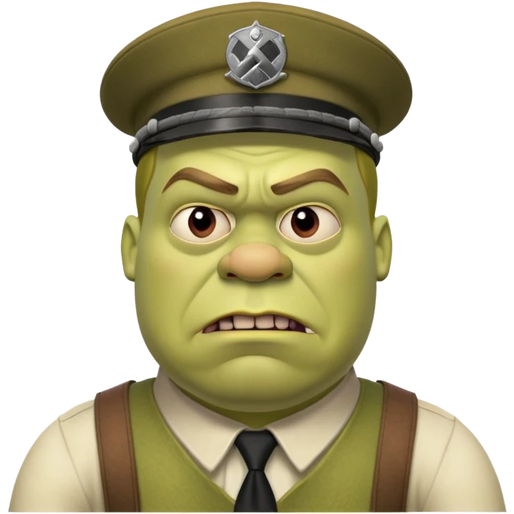 шрек в виде гитлера emoji