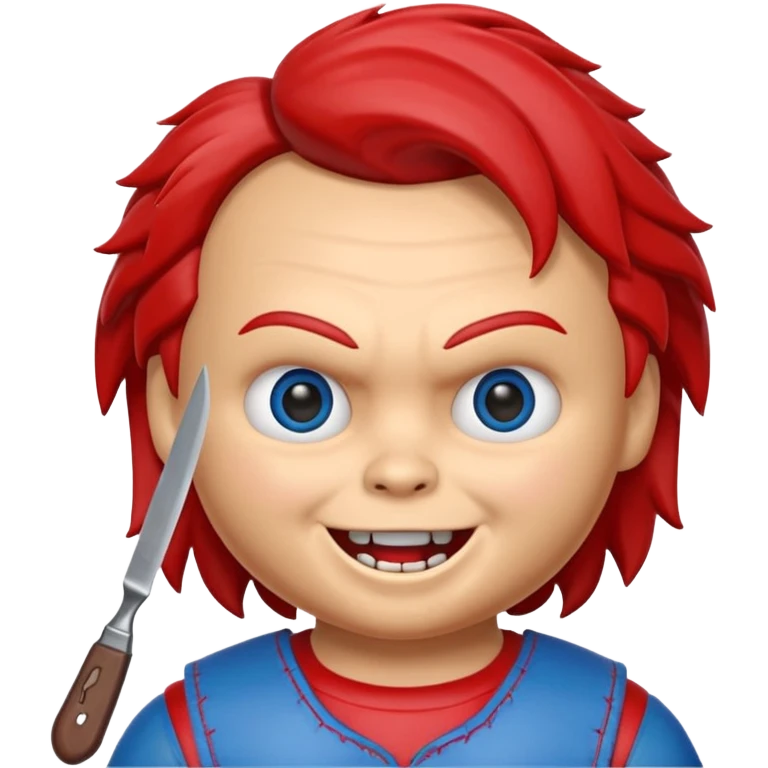 Un emojin de chuky emoji