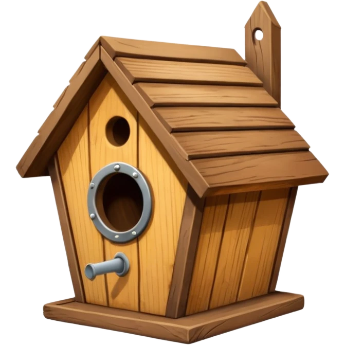 Birdhouse emoji