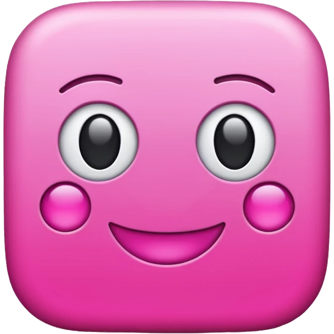 ON IT text in pink color emoji