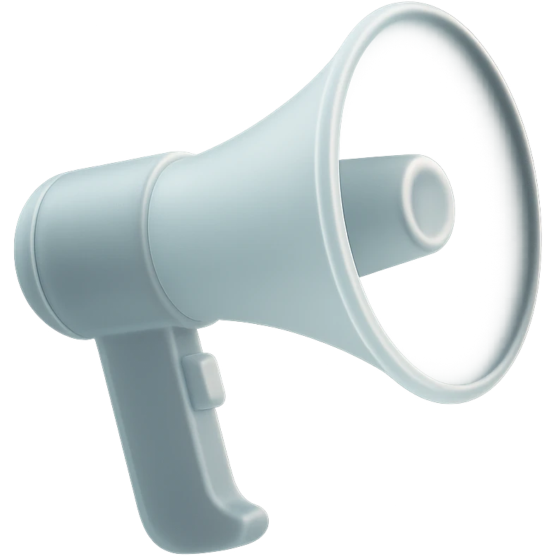 megaphone emoji