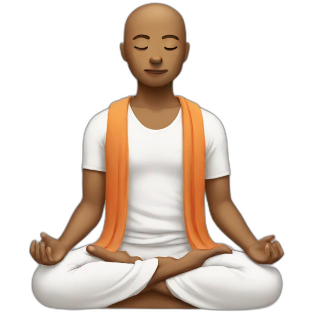 meditate emoji