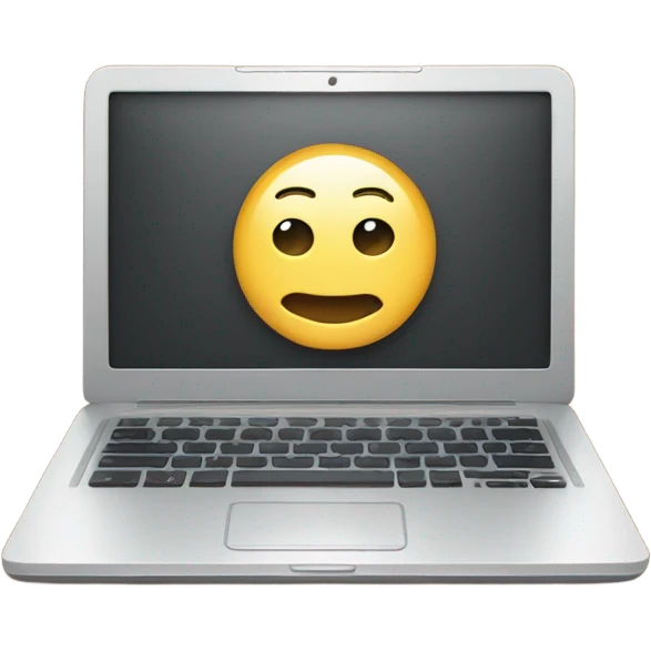 LAPTOP with file icon  emoji