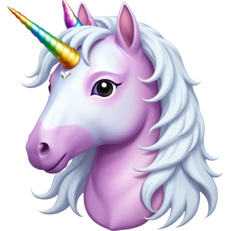 unicord with lomg hair emoji
