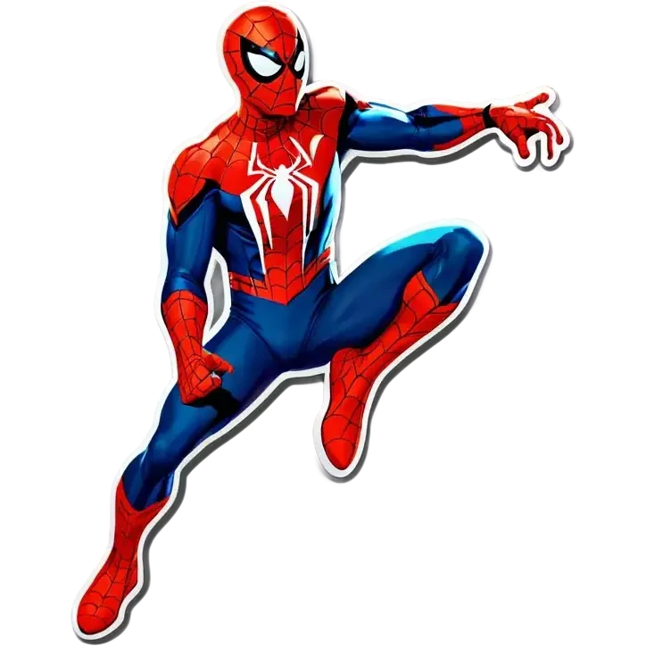 Spider man from marvels spider man 2 for ps5 emoji