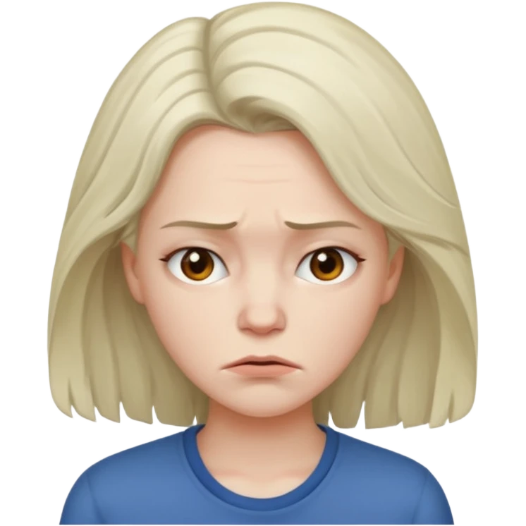 Reine moche aigri laide emoji