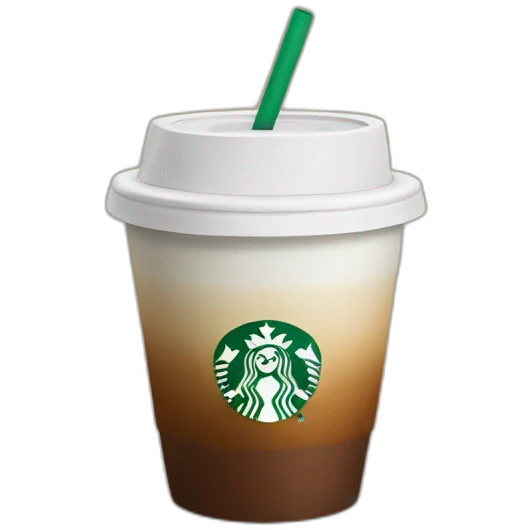 Starbucks coffee cup emoji