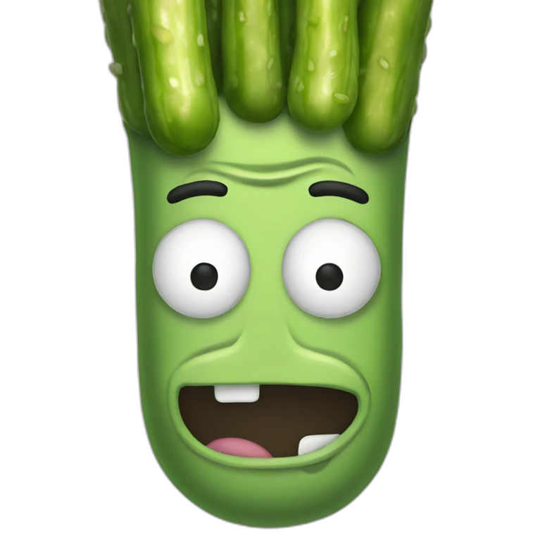 Pickle Rick emoji