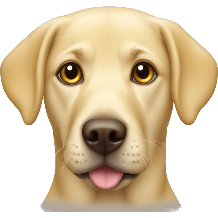 Yellow Labrador Retriever  emoji