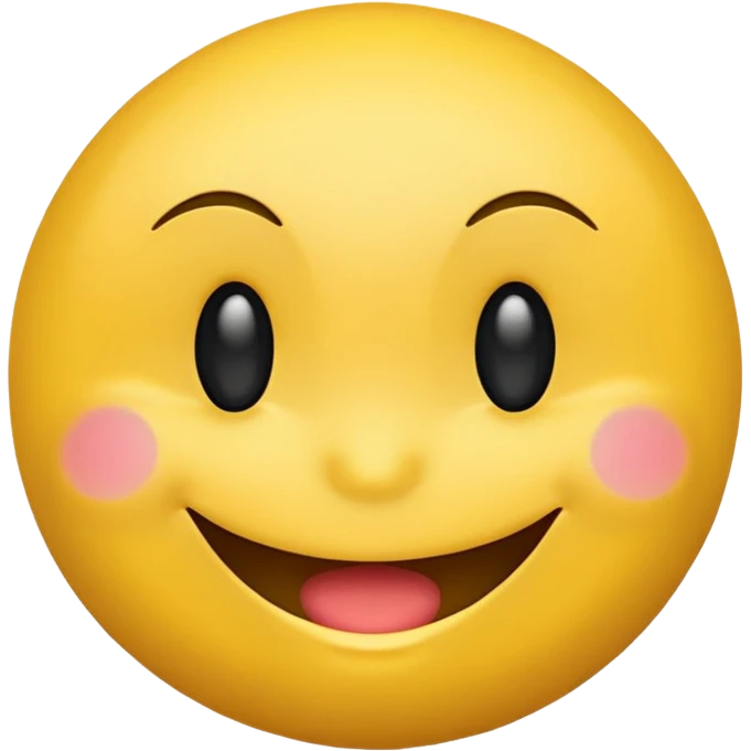 Smiley face emoji teasing emoji