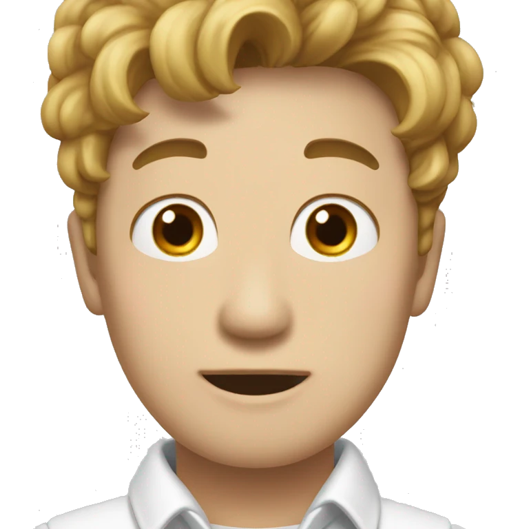 안경쓴 통통한 남자친구 emoji