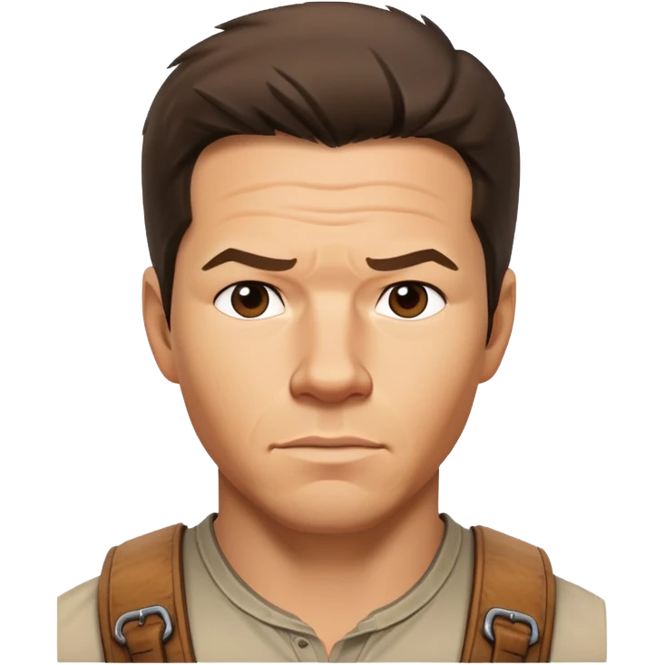 mark walhberg in uncharted emoji