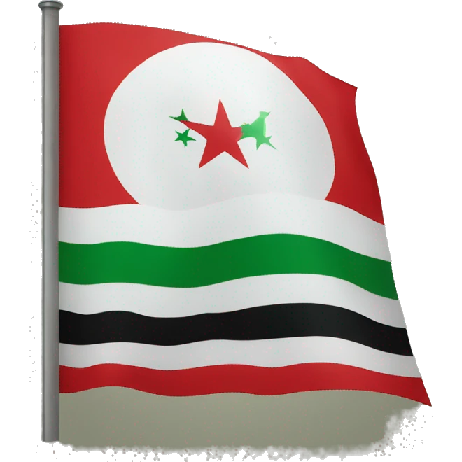 Syrian opposition flag emoji