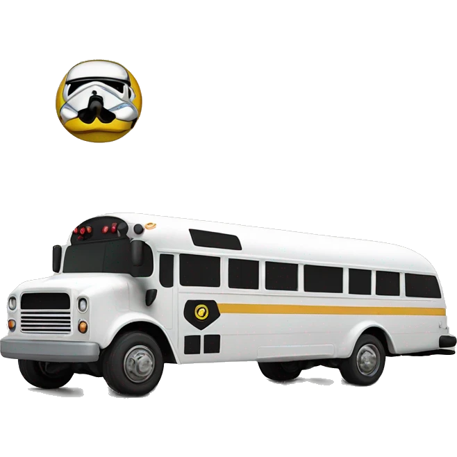 First order jet trooper’s 1972 dodge school bus  emoji