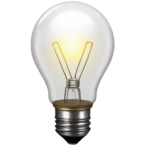 Lightbulb emoji