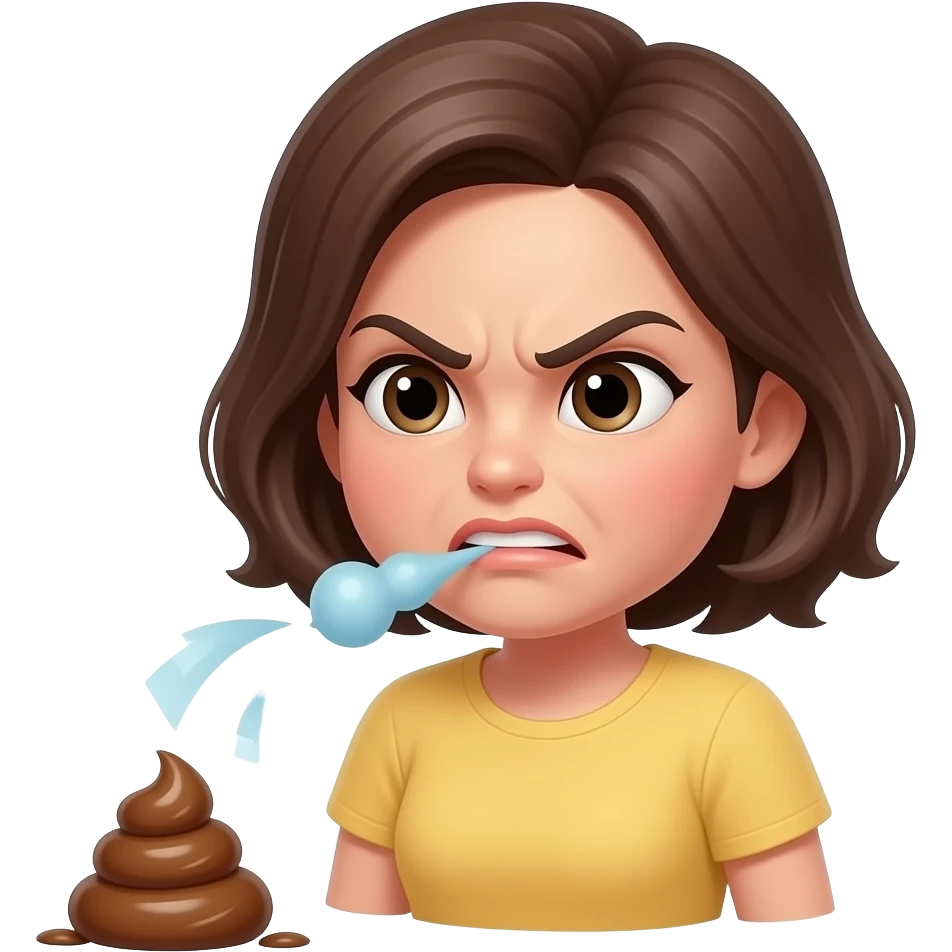 Animated episode exploring poop human breathe and mother 😠 emoji