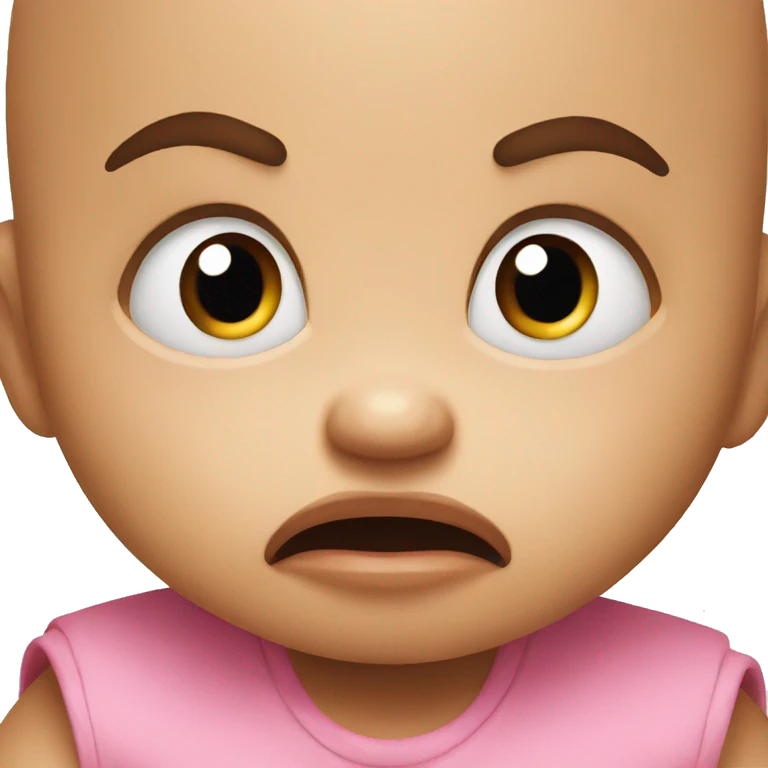 Angry Baby emoji