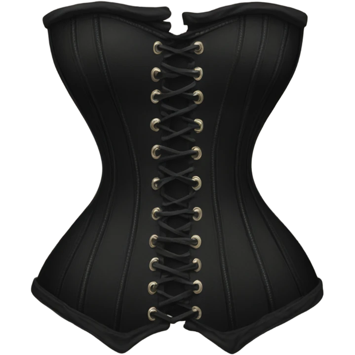 Black corset emoji