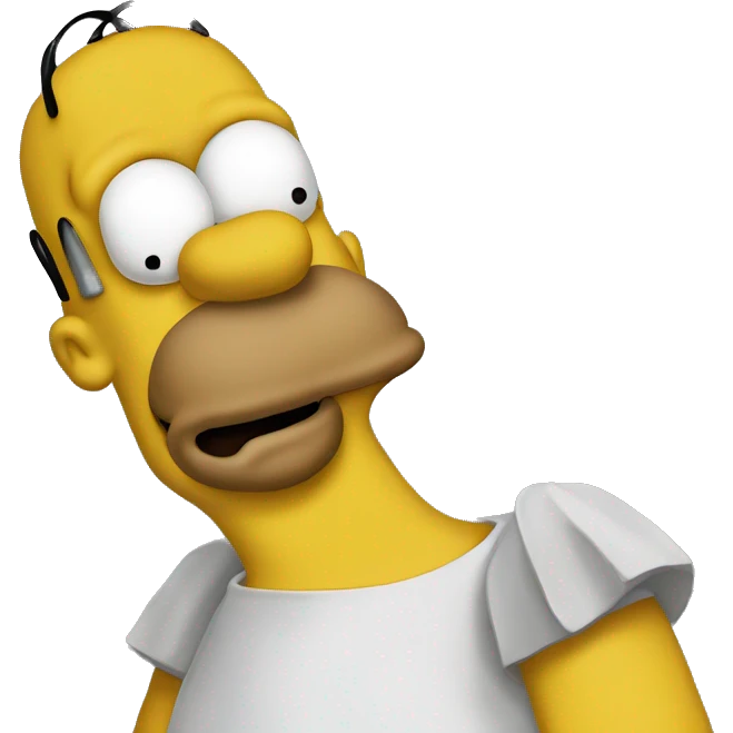 Homer simpson emoji