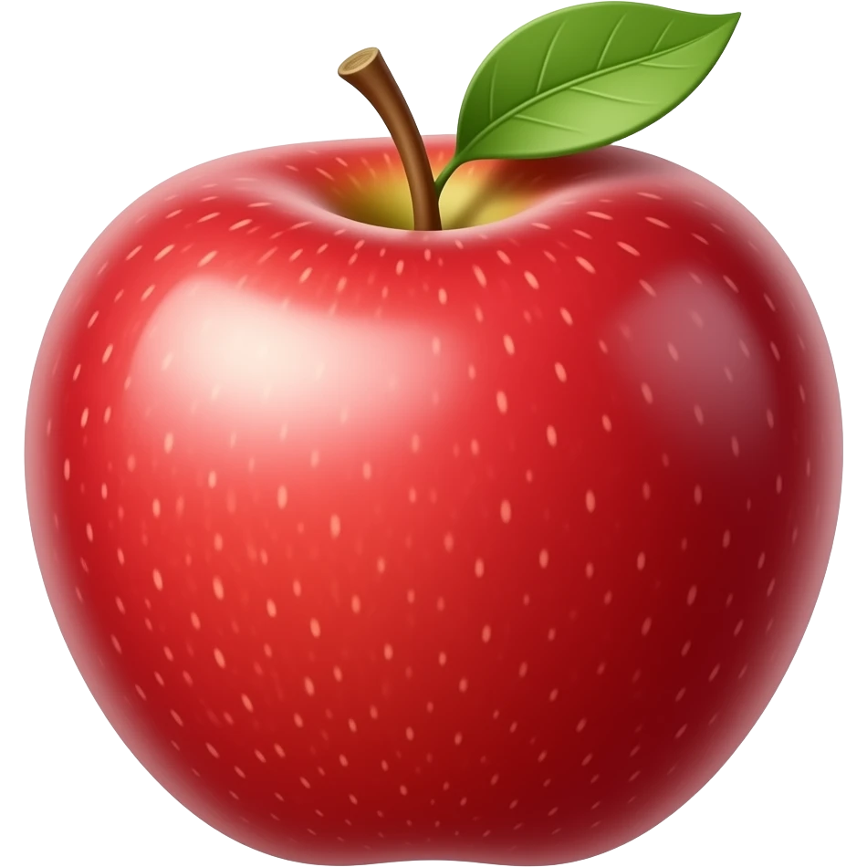 Apple shinning emoji