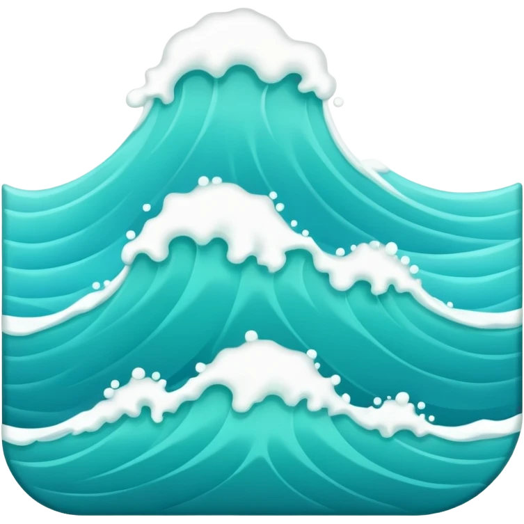 clear waves emoji