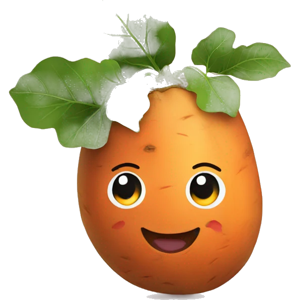 Sweet potato emoji