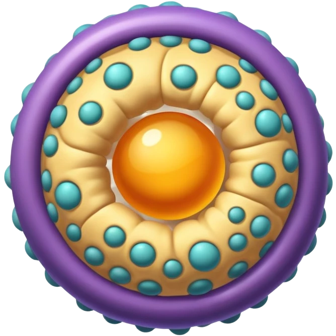 Membraneless organelle in cell nucleus emoji