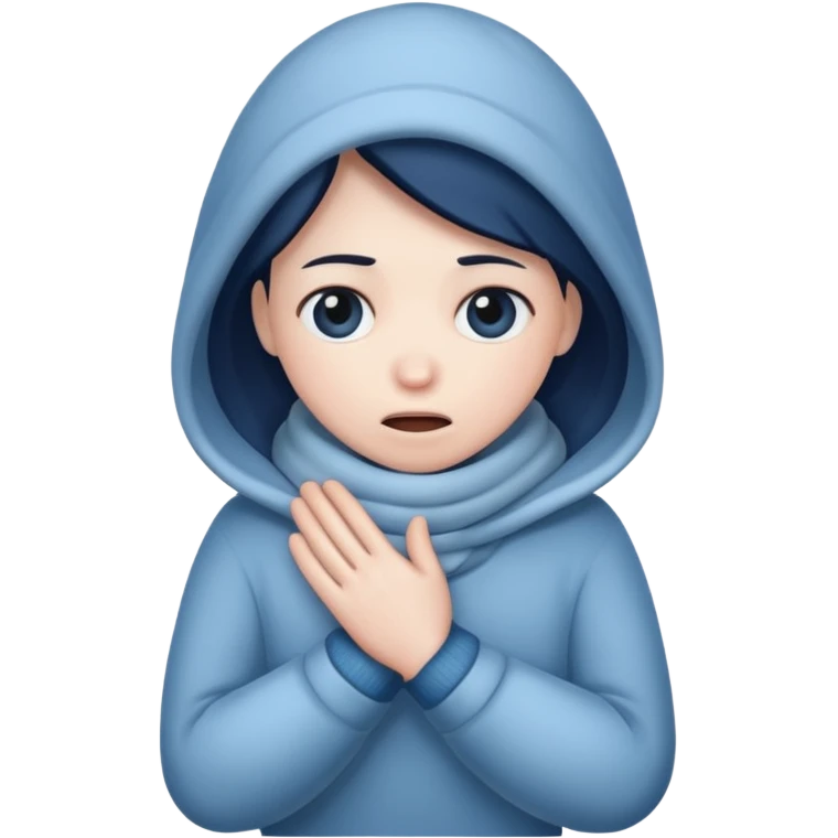 😮‍💨🥶 emoji