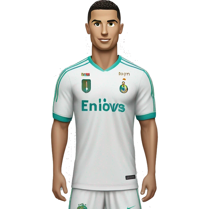 Ronaldo con a maglia nike emoji