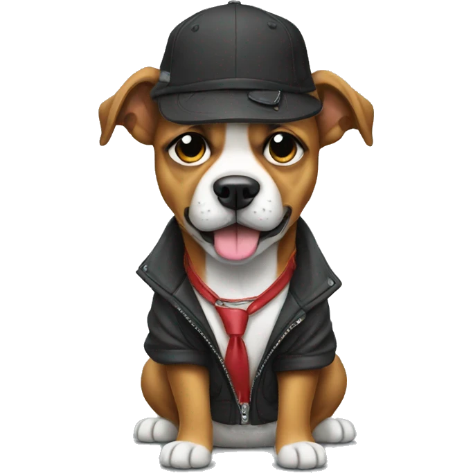 Dog with swag  emoji