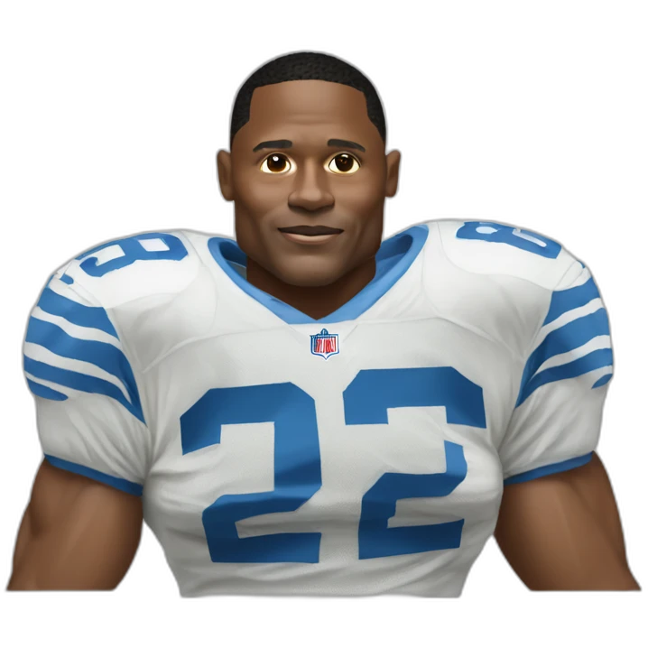 Barry Sanders emoji