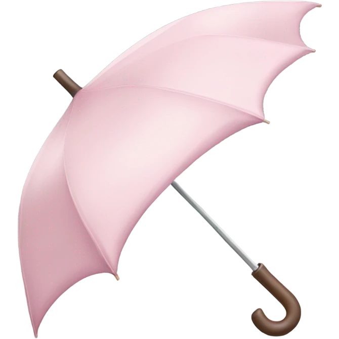 Light pink umbrella emoji